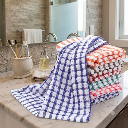 6PCS Cotton Kitchen Tea Towels