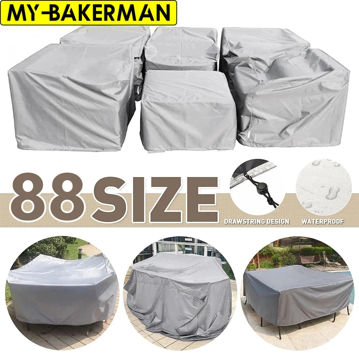 88 size Patio Furniture Covers