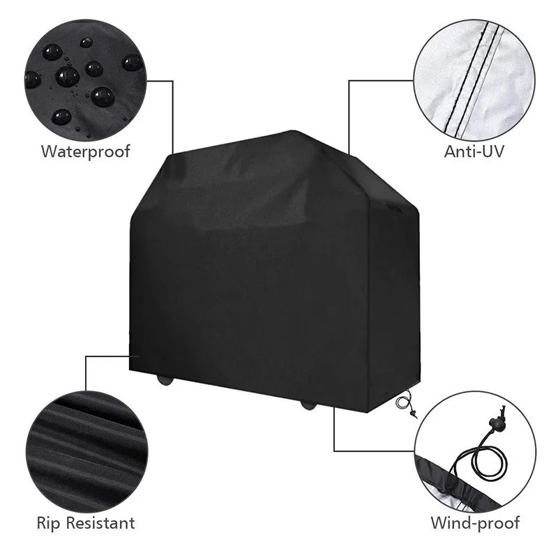 5 Size BBQ Grill Barbeque Cover Anti-Dust