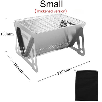 BBQ Grill Rack Net Firewood
