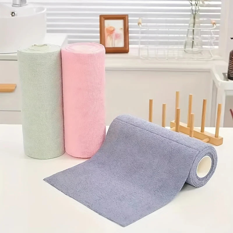 20 Sheets/Roll Microfiber Dishcloth