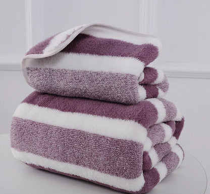1 Pc Thickened Absorbent Bath Towel