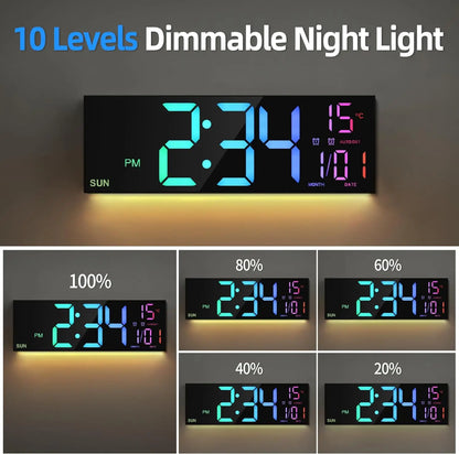 16.2'' Large Digital Wall Clock