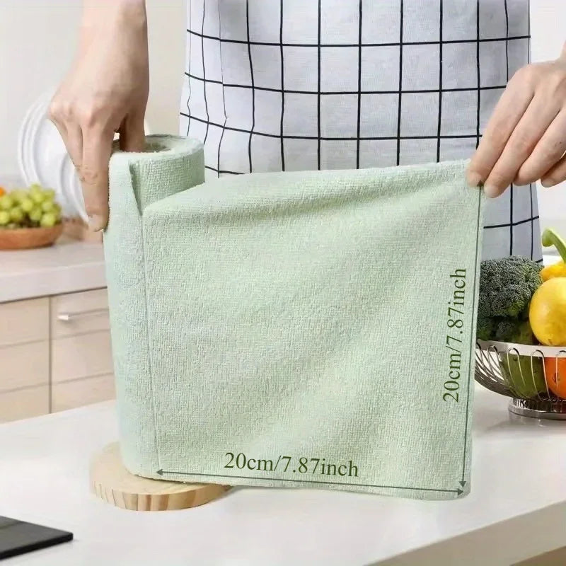 20 Sheets/Roll Microfiber Dishcloth