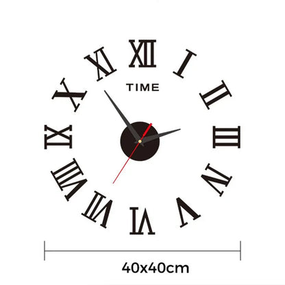 3D Acrylic Digital Wall Clock