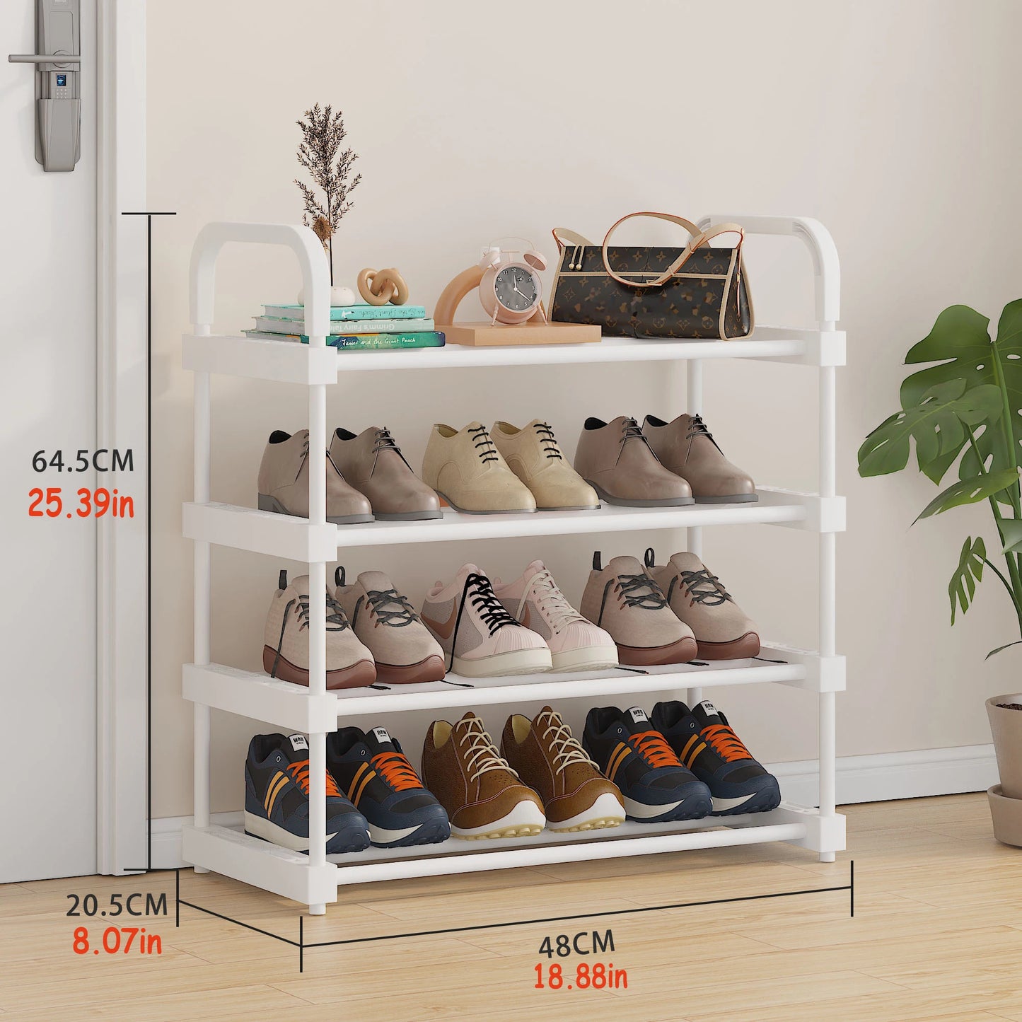 4-5-6-7 Single/Double Row Shoe Cabinets