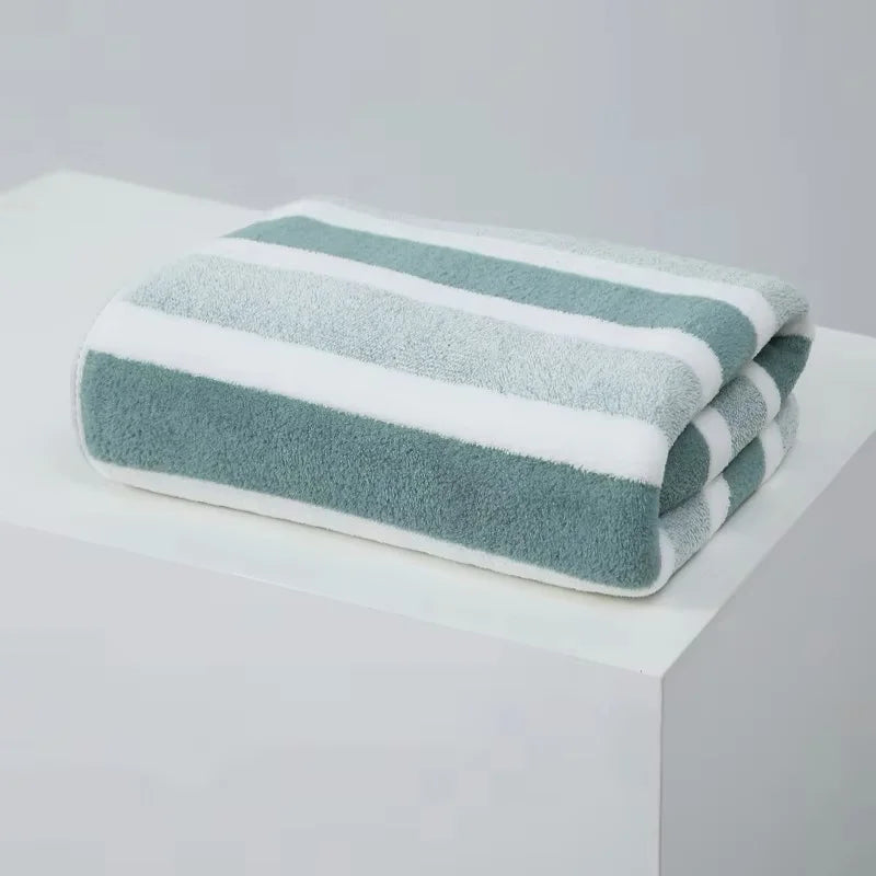 1 Pc Thickened Absorbent Bath Towel