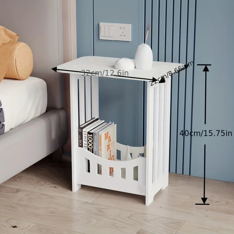 Modern Nordic Style Wooden Storage Table