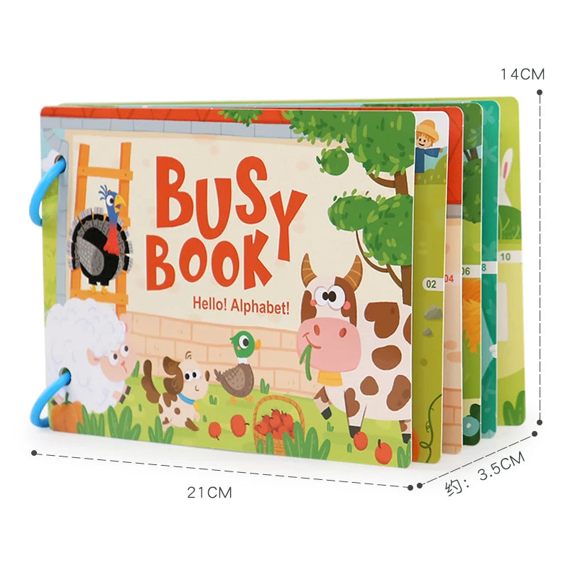 New Montessori Scene Stickers for Children