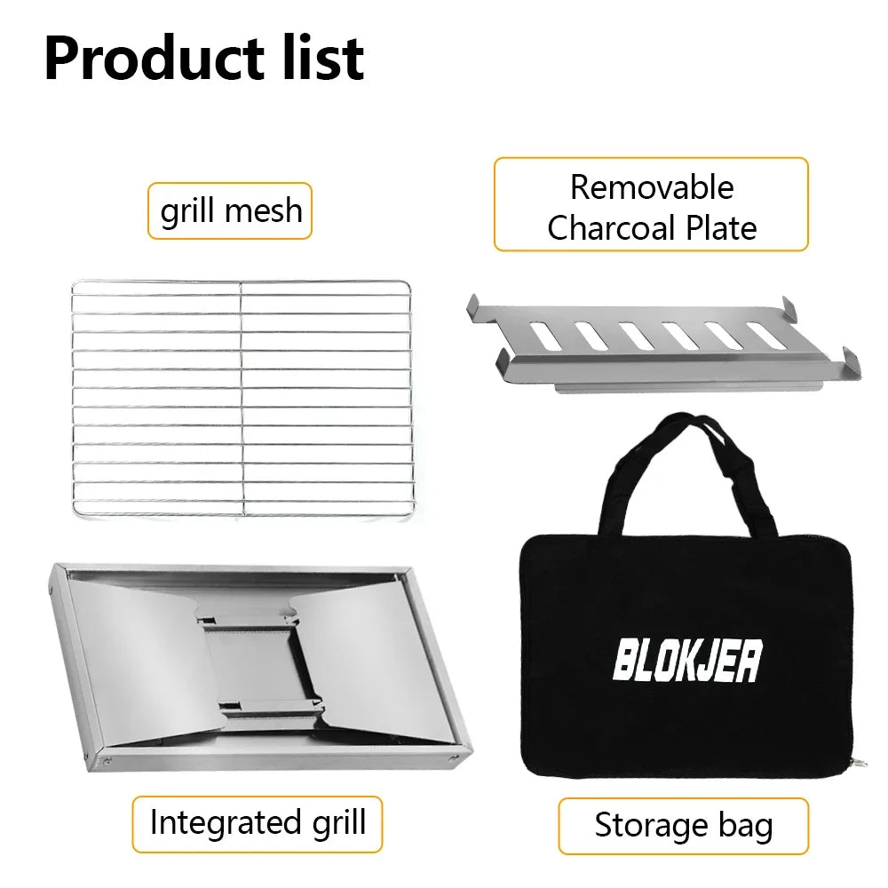 304 Stainless Steel Barbecue Grill