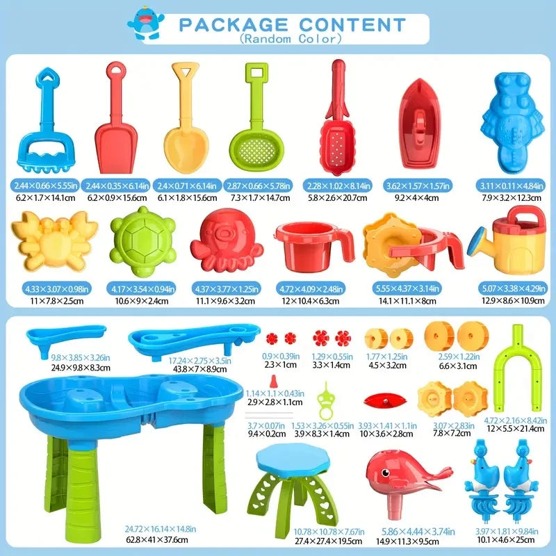 Children's Beach Table