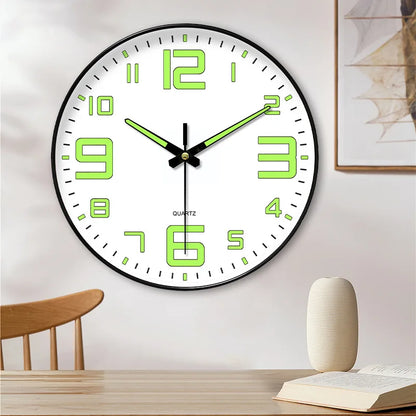 Hole-Free Luminous Wall Clock