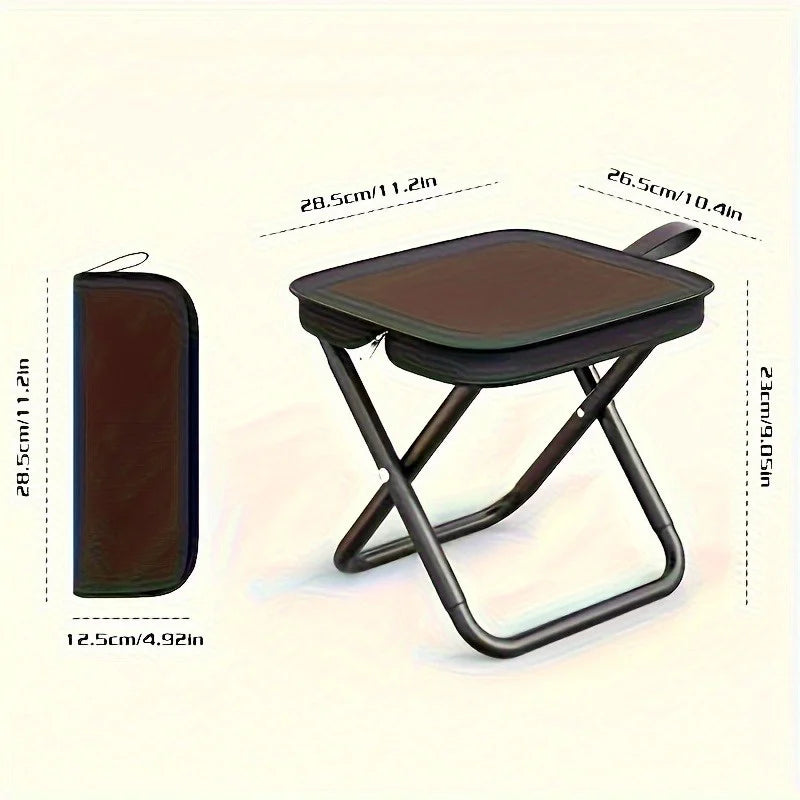 Portable Folding Stool with Handle