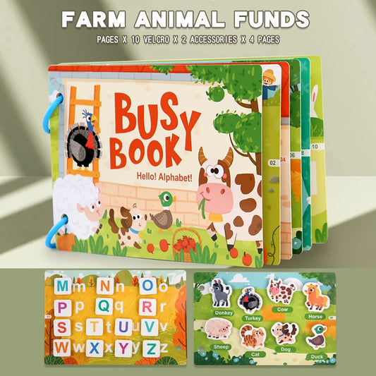 New Montessori Scene Stickers for Children