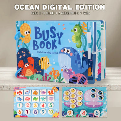 New Montessori Scene Stickers for Children