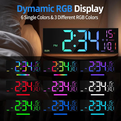 16.2'' Large Digital Wall Clock
