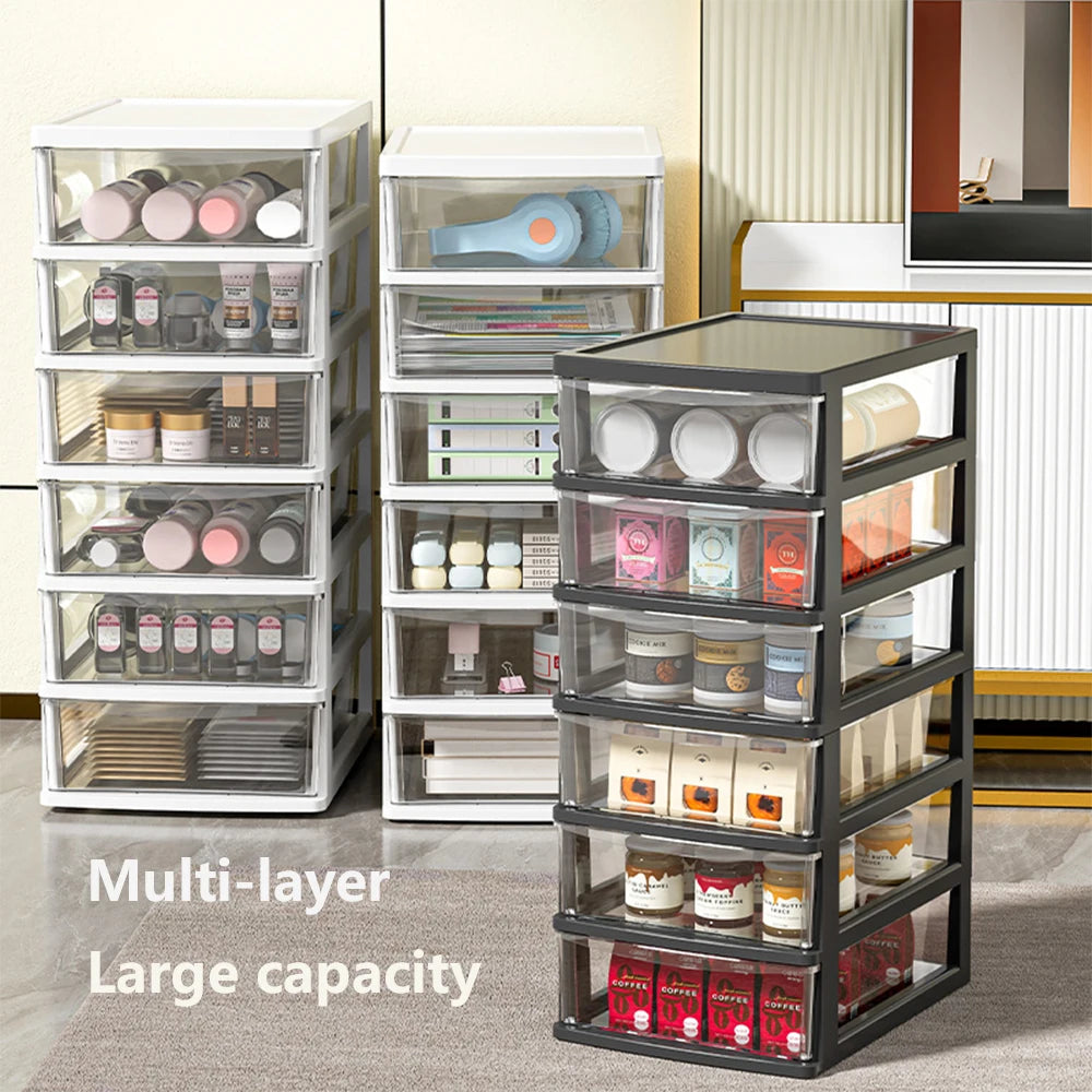 Clear Desktop Storage Box