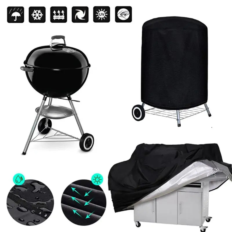 5 Size BBQ Grill Barbeque Cover Anti-Dust
