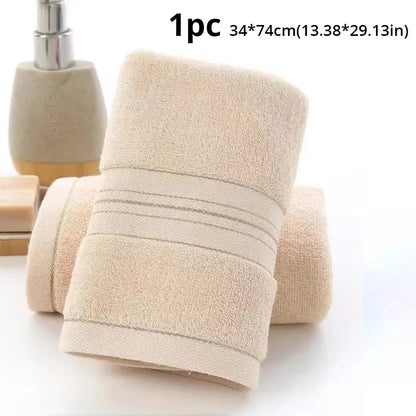 1 Pc Thickened Absorbent Bath Towel