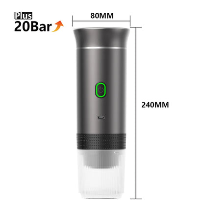 Wireless Electric Espresso Coffee Machine