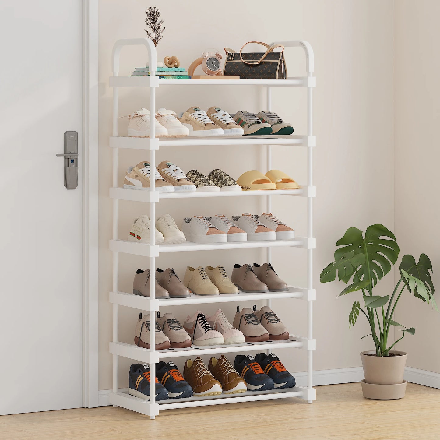 4-5-6-7 Single/Double Row Shoe Cabinets