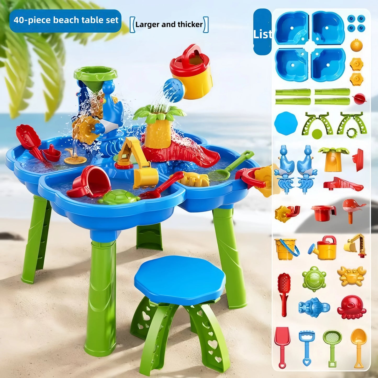 Children's Beach Table