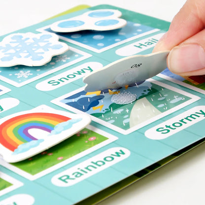 New Montessori Scene Stickers for Children