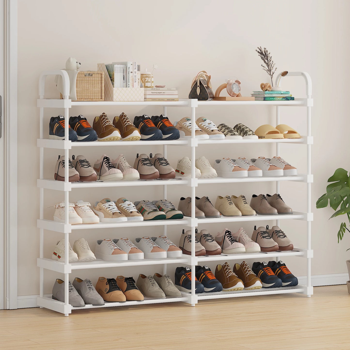 4-5-6-7 Single/Double Row Shoe Cabinets