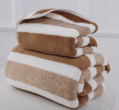 1 Pc Thickened Absorbent Bath Towel
