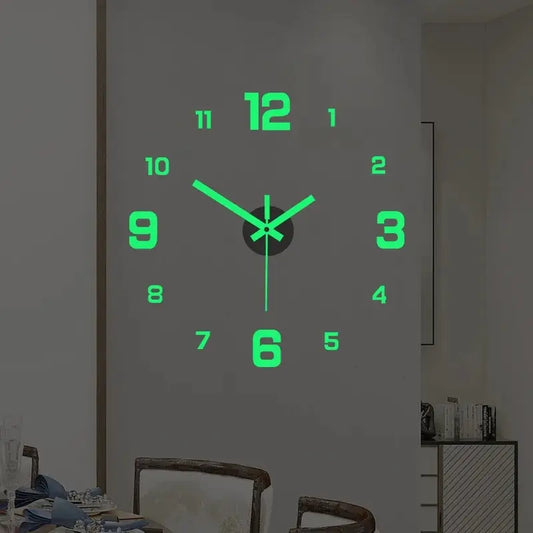 EW Creative Simple Luminous Clock