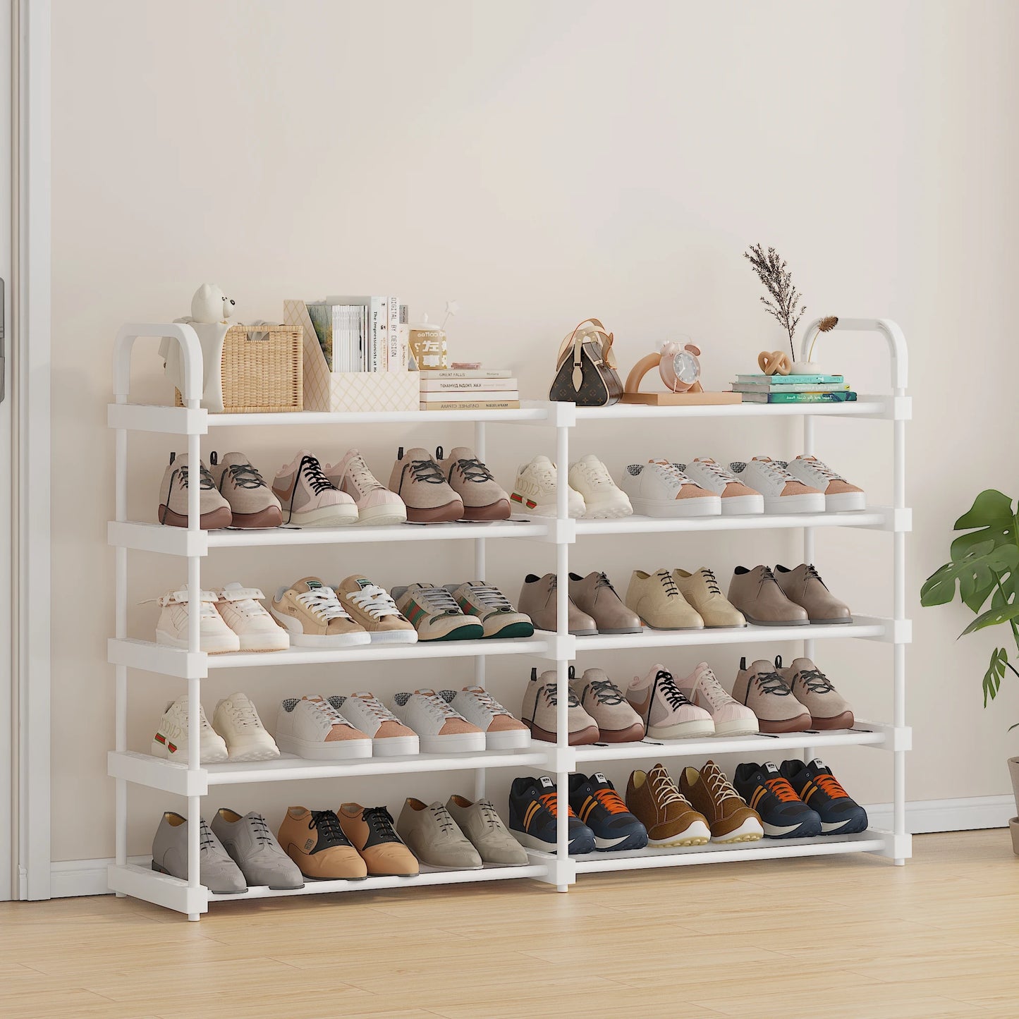 4-5-6-7 Single/Double Row Shoe Cabinets