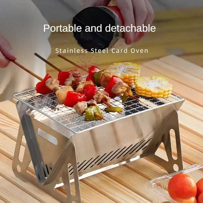BBQ Grill Rack Net Firewood