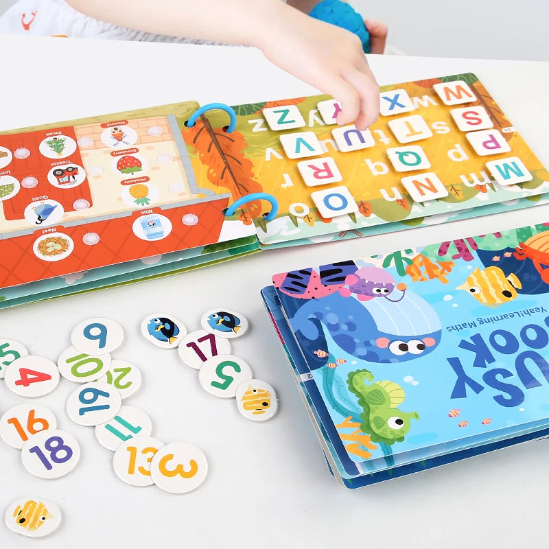 New Montessori Scene Stickers for Children