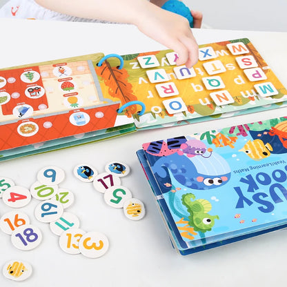 New Montessori Scene Stickers for Children